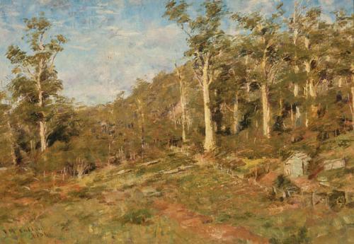 Frederick Mccubbin Hillside, Macedon